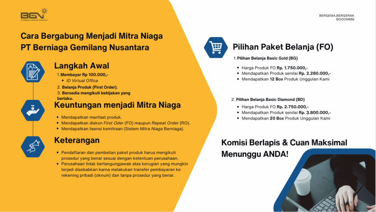 peluang bisnis bgn corporation new